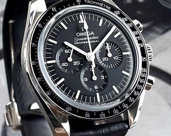 Omega Speedmaster Chronograph Handaufzug Herrenuhr mit schwarzem Zifferblatt 310.32.42.50.01.002, Herrenuhren, Herrenuhr, Geschenk für Ihn.