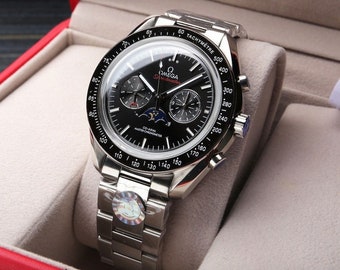 Omega Speedmaster Moonwatch Chronographe professionnel 42 mm 31130423001005, montres homme, montre homme, Giff pour lui