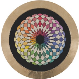Geometric 13 - Color Wheel - Counted Cross Stitch Pattern (X-Stitch PDF)