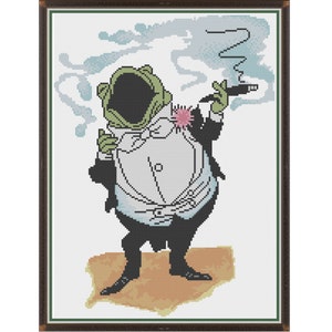 Wind in the Willows - Mr Toad 2 - Counted Cross Stitch Pattern (X-Stitch PDF)