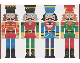 Nutcracker - Counted Cross Stitch Pattern (X-Stitch PDF)