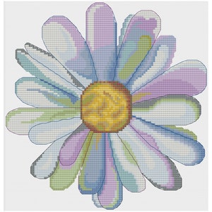 Daisy - Counted Cross Stitch Pattern (X-Stitch PDF)