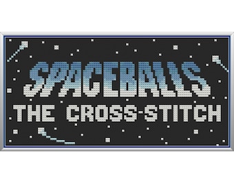 Spaceballs - The Cross Stitch - Counted Cross Stitch Pattern (X-Stitch PDF)