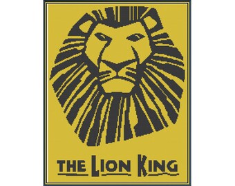 The Lion King - The Musical - Counted Cross Stitch Pattern (X-Stitch PDF)