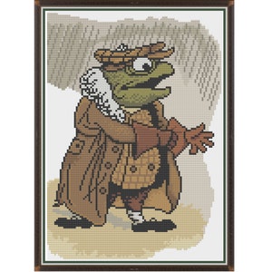 Wind in the Willows - Mr Toad 1 - Counted Cross Stitch Pattern (X-Stitch PDF)