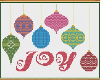 Joy - Counted Cross Stitch Pattern (X-Stitch PDF)