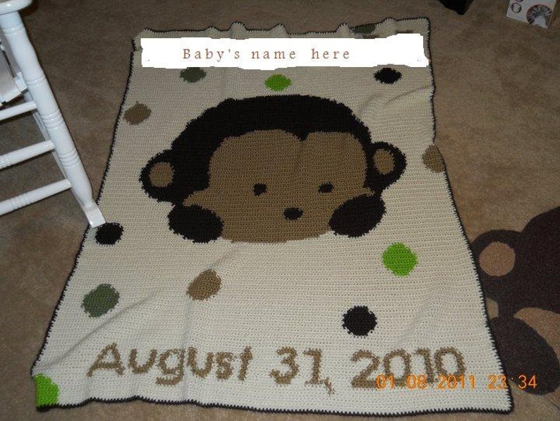 Personalized Baby Afghans image 1