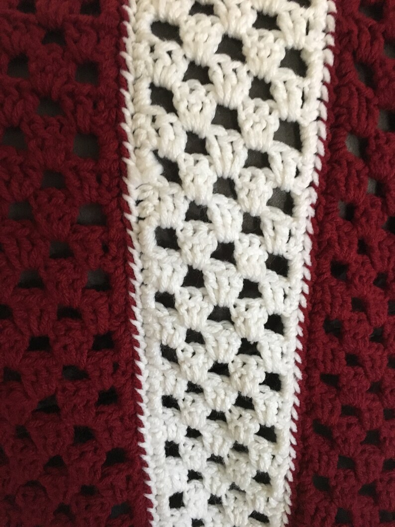 Old Glory Afghan Etsy