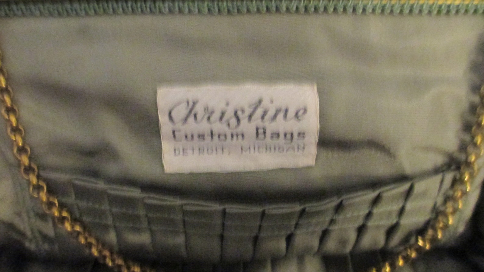 Vintage Christine Custom Bags Detroit Michigan Tapestry Needle Etsy