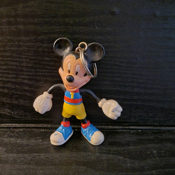 Classic Mickey, Angry Keychain, Zazzle