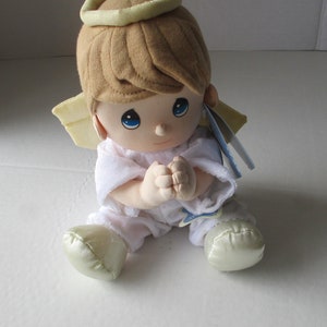 Precious Moments Prayer Pal Doll Angel Boy Recites Bedtime | Etsy