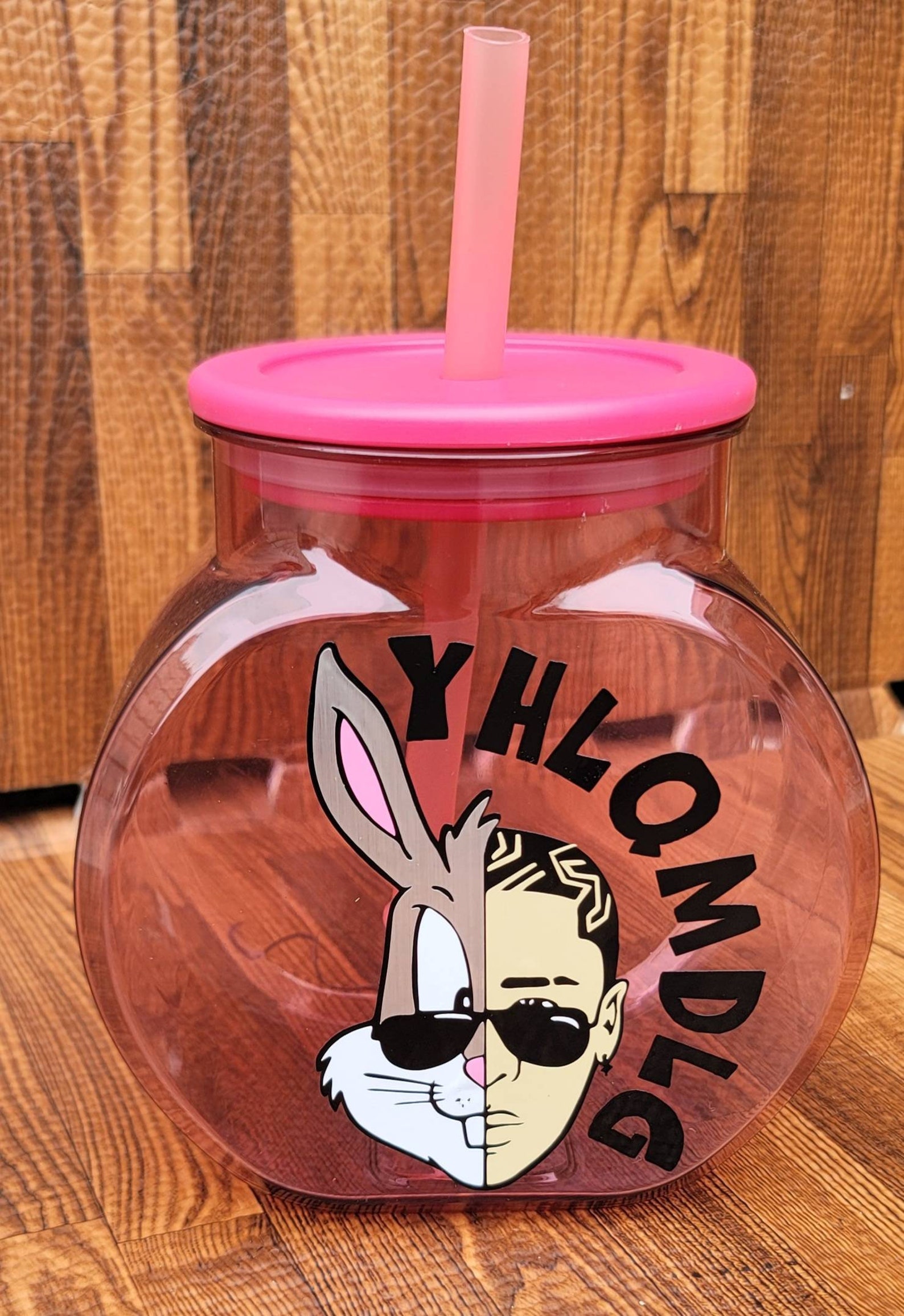 40 oz fishbowl cup with lid drink cup fishbowl customized Etsy