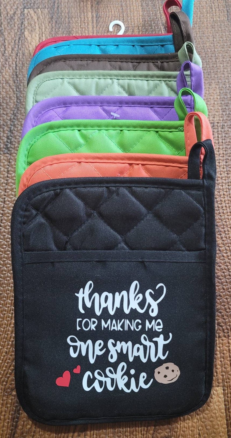 Pot Holders, Gifts, Teacher Appreciation, Backtoschool Etsy