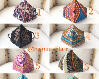 ONE Ankara Face Mask- Face covering