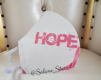 ONE Pink Hope- Face Mask- Face covering