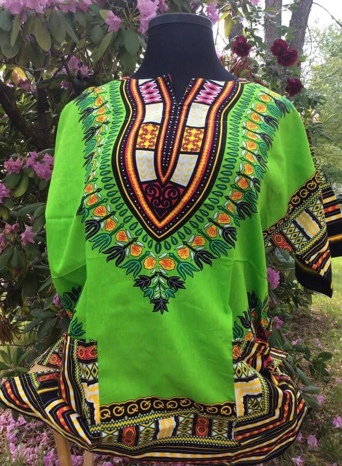 Dashiki Shirt African Shirts Pan-African Kente Ankara | Etsy