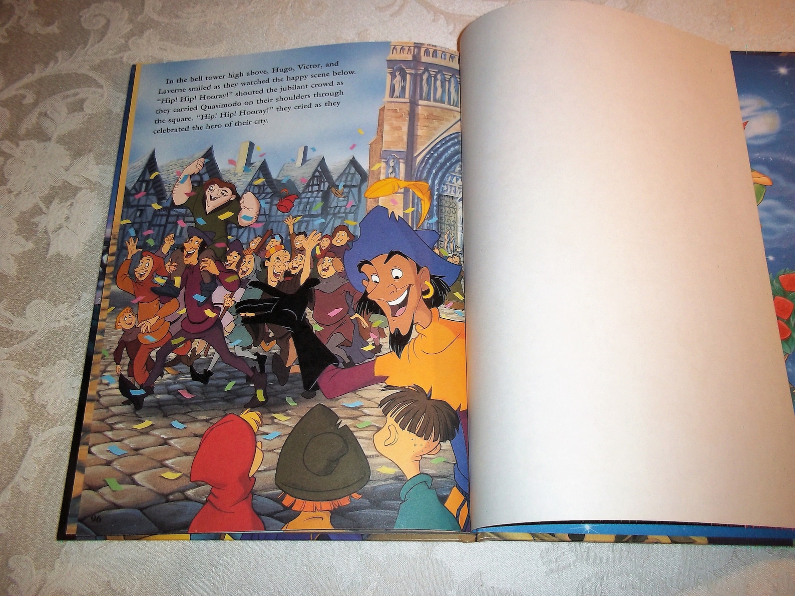 Disney's Hunchback of Notre Dame Hardbound Book by Mouse | Etsy