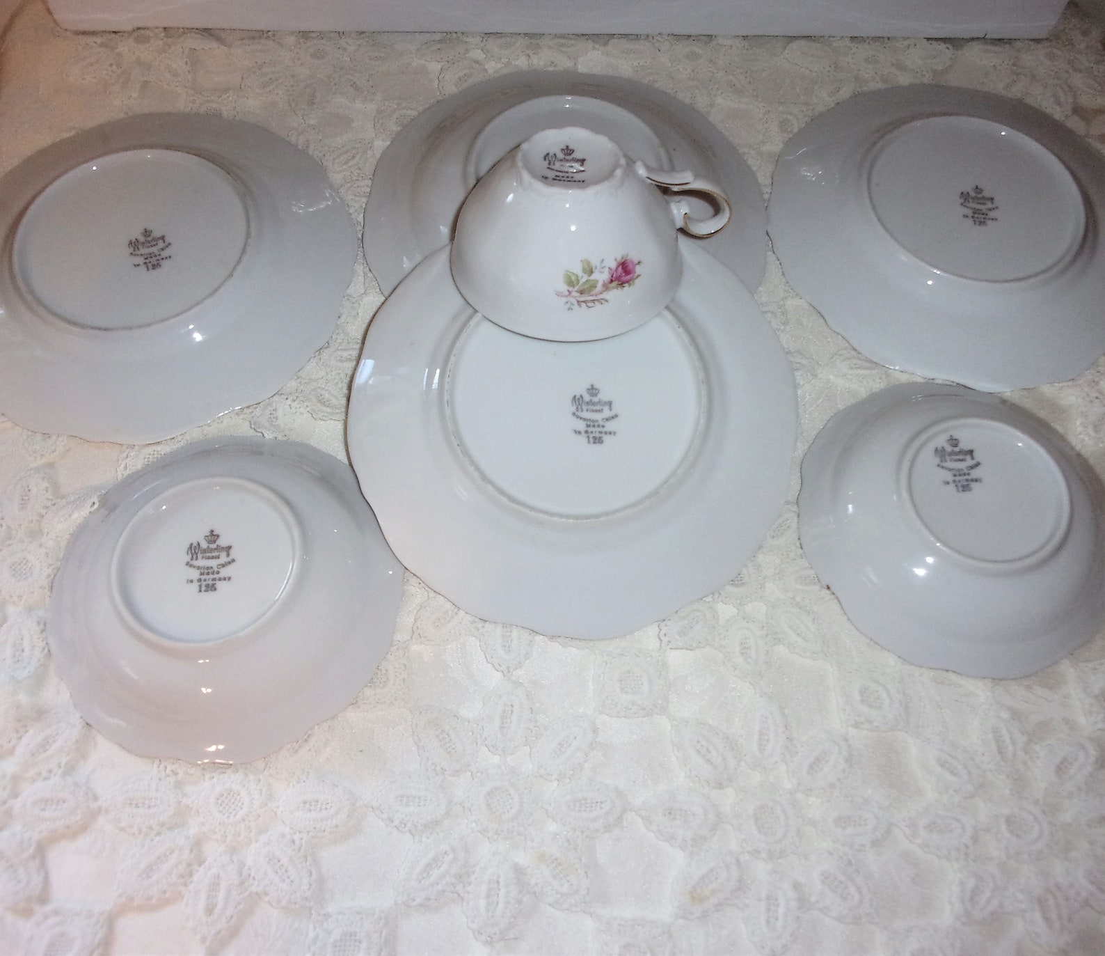 Winterling Finest Bavarian China Germany 7 Piece Odd Set VGT Etsy