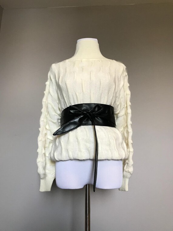 Ivory Batwing Sweater