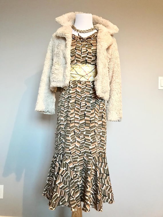 Art Deco Geometric Dress