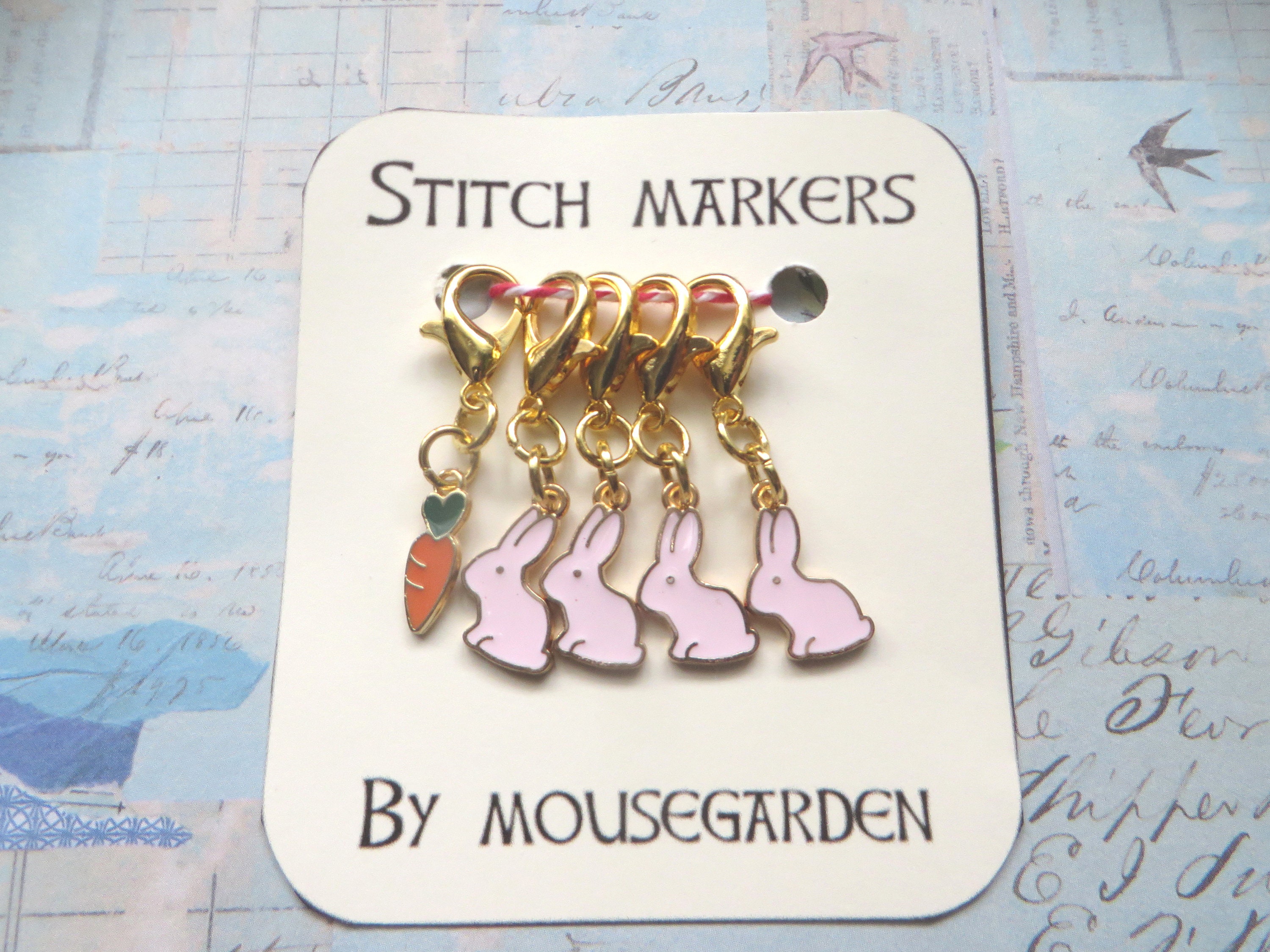 Mini Sock Blocker Stitch Markers Set of 7, Wooden Stich Markers for  Knitting, Handmade Stitch Markers, Knitting Accessories 