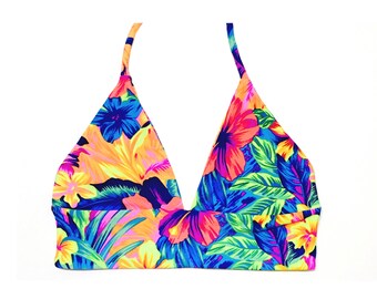 Vivie Comfort Bralette Reversible Bikini Top