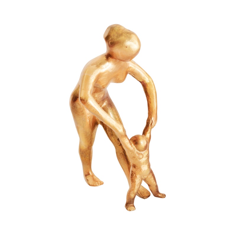 GIFT FOR MUM Cast bronze sculpture Handmade and image 1