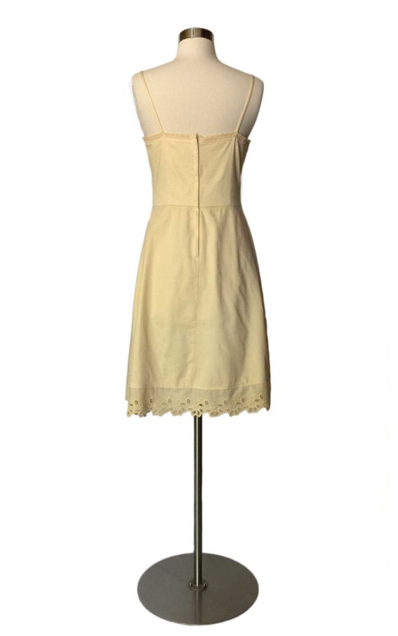 1990s Perfectly Pale Yellow Fun and Flirty Summer… - image 4