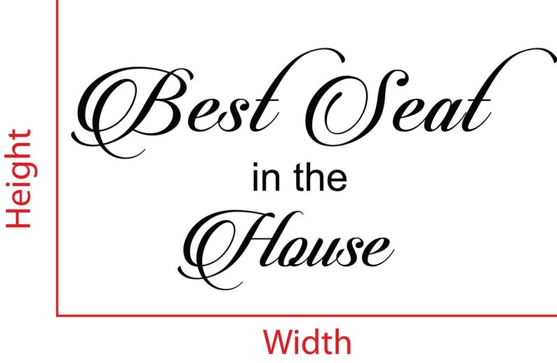 Best Seat in the House Removable Funny Toilet Seat Bathroom Etsy