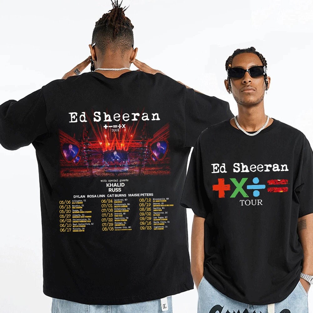 Discover Sheeran Mathematics Tour Shirt, Ed Sh33ran 2023 Tour T Shirt