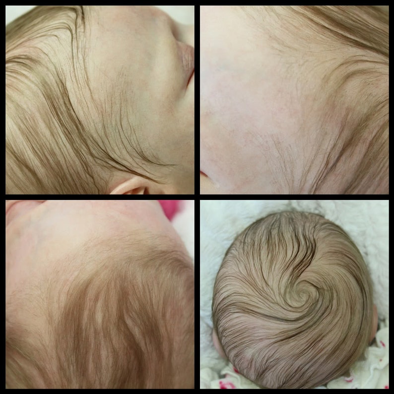 Reborn Rooting Tutorial for Professional Baby Doll Hair Instructions PDF Instant Download image 2