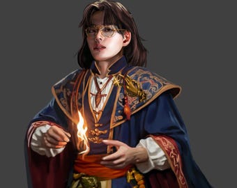 Custom Digital Artwork Commissions - Portraits, D&D Characters, Original Characters