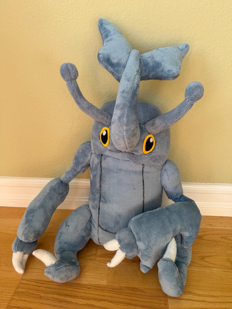 Handmade Pokémon Plush - Custom Stuffed Animal Pokemon Partner Hand Sewn Soft Toy 18-24 Inches image 5