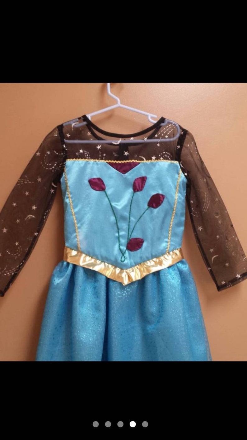 Elsa Coronation Dress Long Cape 1234678