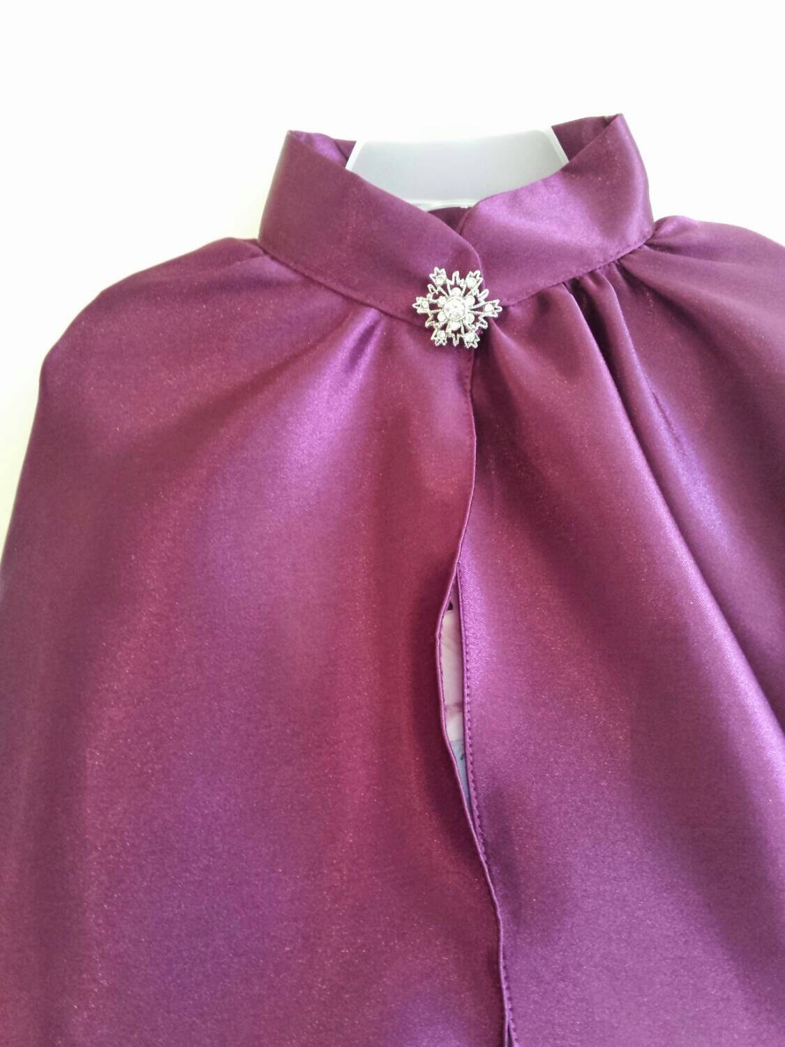 elsa coronation cape