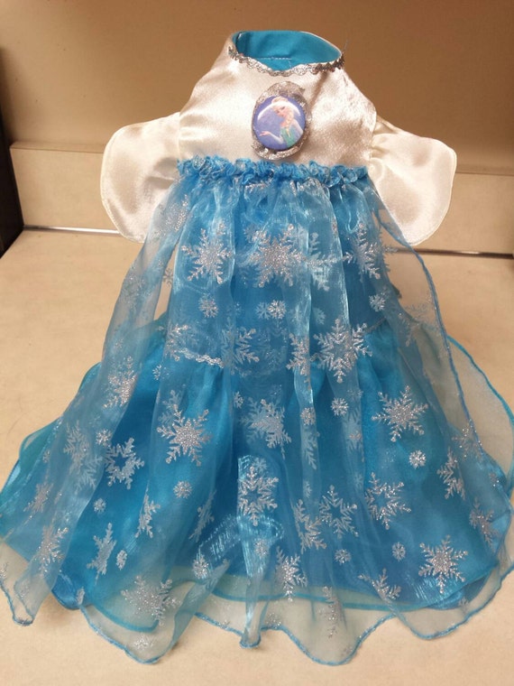 elsa dog costume