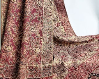 red shawls for evening