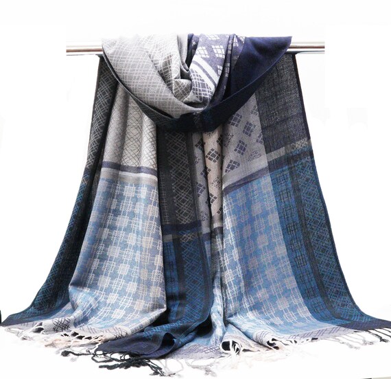 Plaid pashmina store
