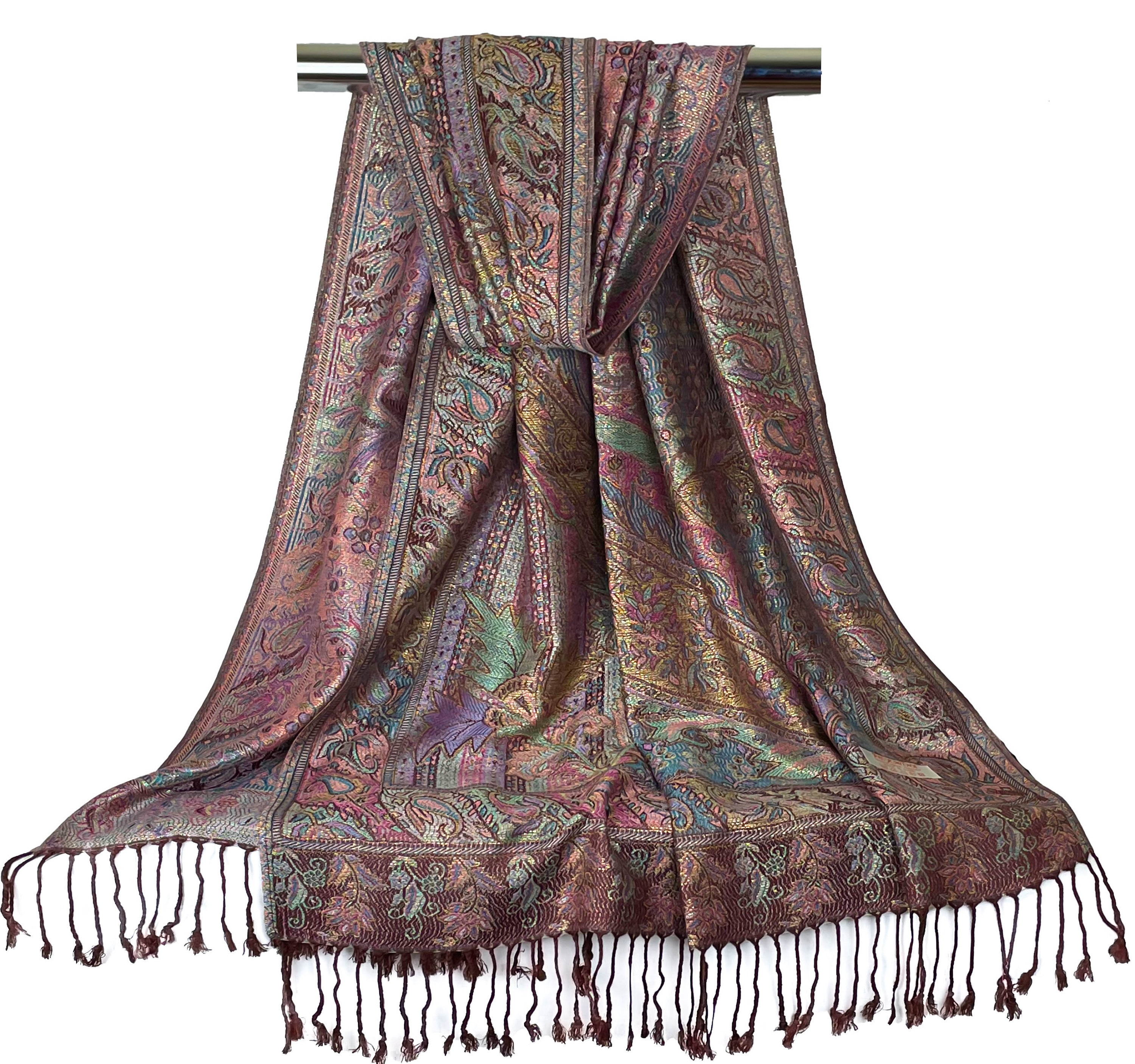 green emerald velvet dress Amazon.com: Yetuab Beige Pashmina Shawl main image 0