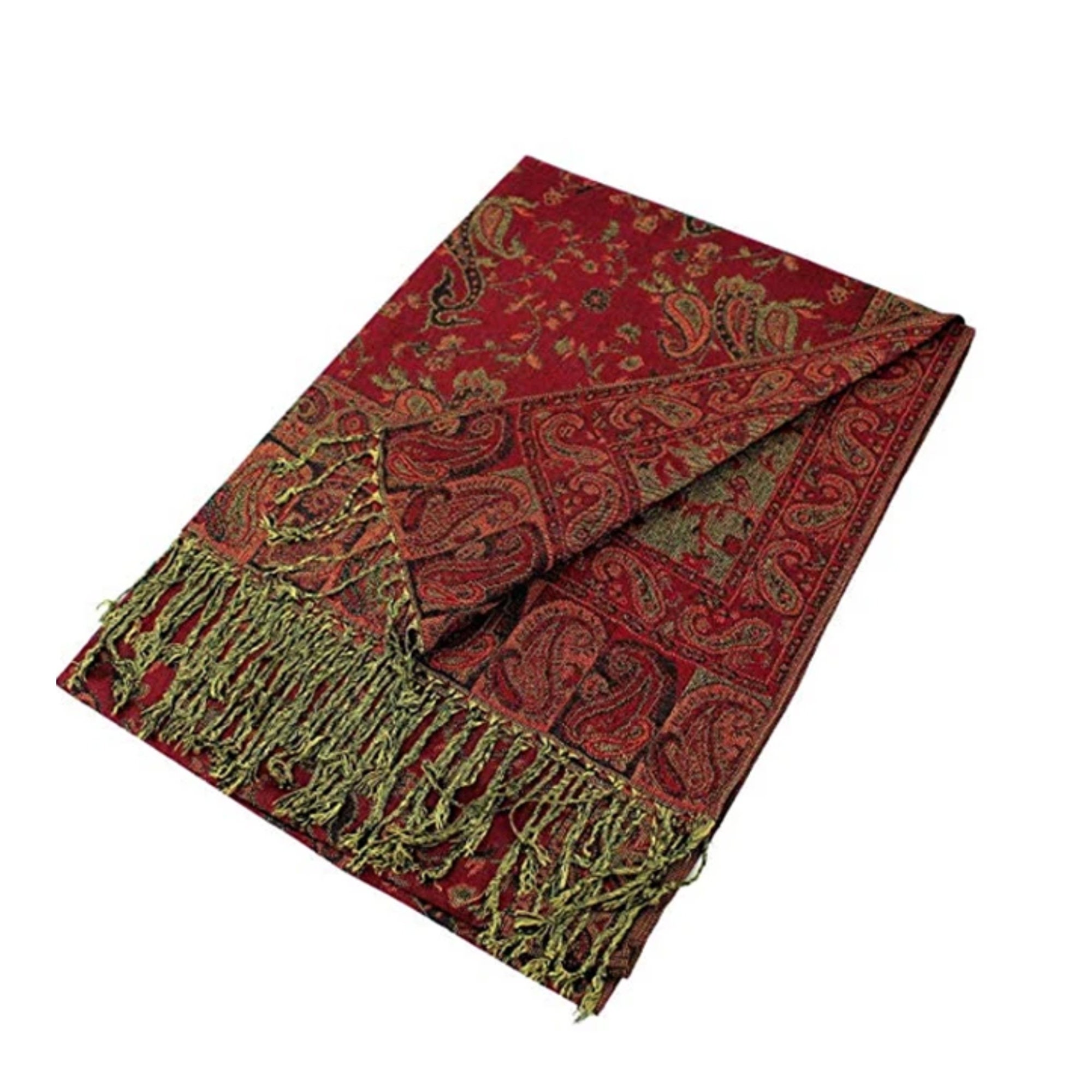 Burlapandjeans Rainbow Pashmina Shawl For Women | Boho Chic Head Cover In Pastel Pink | Festival Gifts For Her - Foto 5