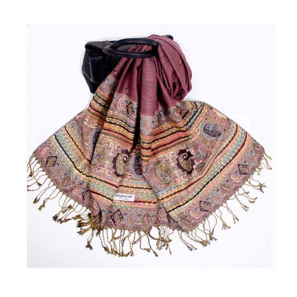 Purple Kamala Lotus Scarves main image 0