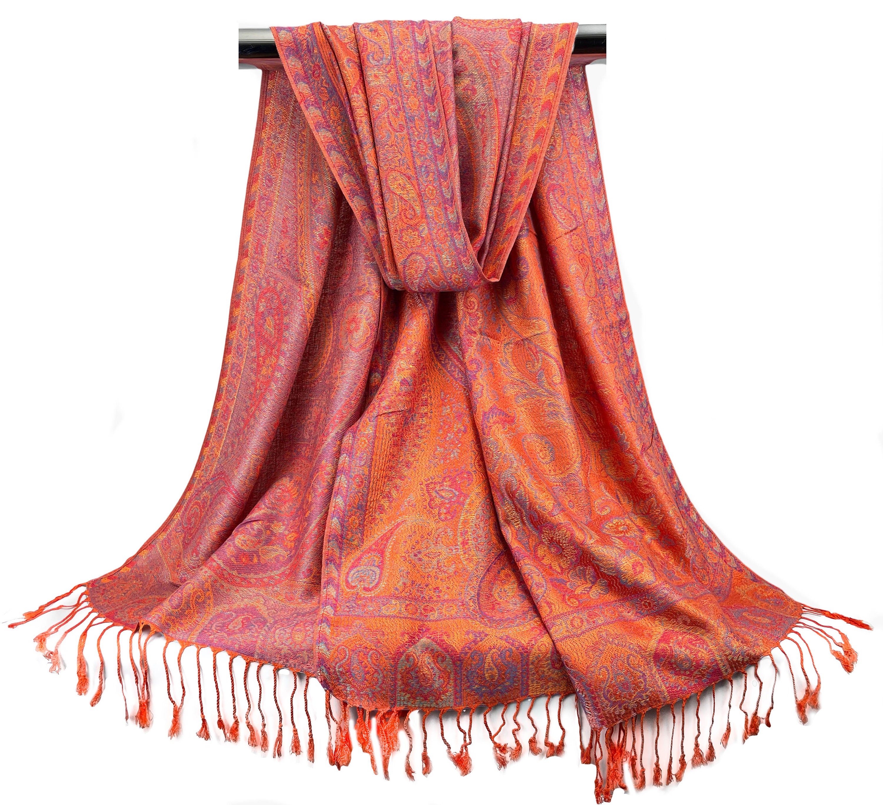Schals & Tücher PAISLEY PRINT PASHMINA CASHMERE SCARF SHAWL WARP STOLE ALL SEASO