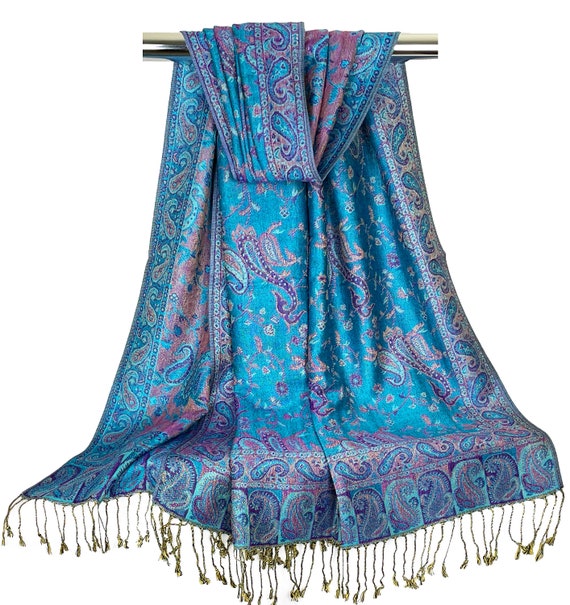 Bufandas azul turquesa para / Bufanda - Etsy España
