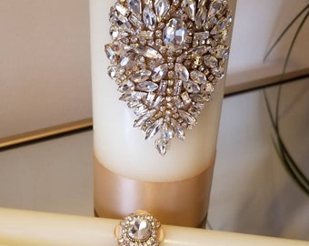 Wedding Unity Candle Personalized Wedding Unity Candle Set