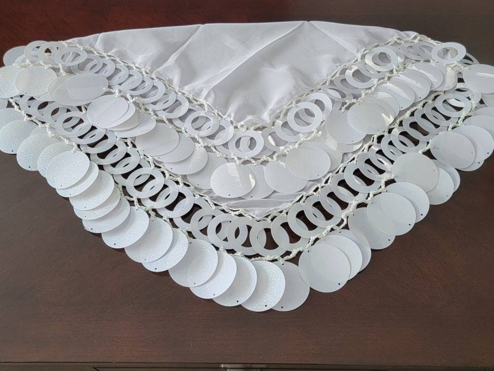 Bride's Yalekhta Assyria Scarf Yalekhta Wedding Yalekhta White