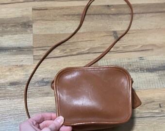 vintage coach camera bag