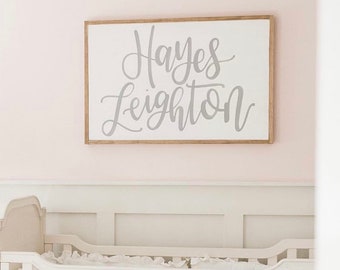 baby crib wall decor