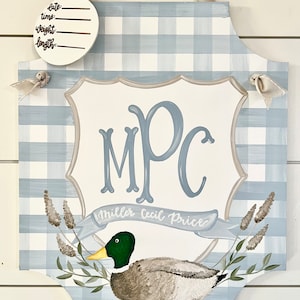 Hospital Door Hanger Boy, Mallard Duck Name Sign, Duck Nursery Sign, Mallard Duck Hunting Wall Art, Baby Shower Gift