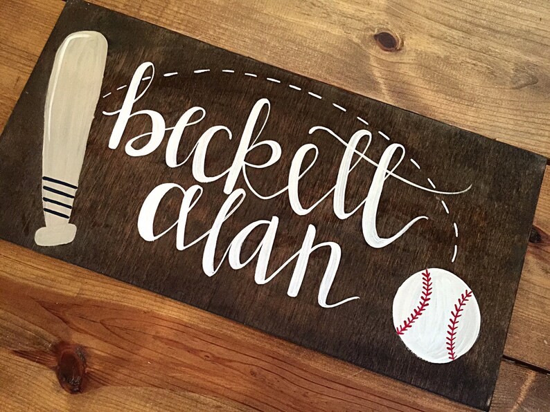 Vintage Baseball Nursery Wall Decor Baseball Wall Decor Etsy