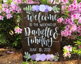 Wedding Entrance Sign | Welcome Sign | Rustic Wedding Decor | Wood Wedding Sign | Bridal Shower | Custom Wood Wedding Signs | Entry Sign